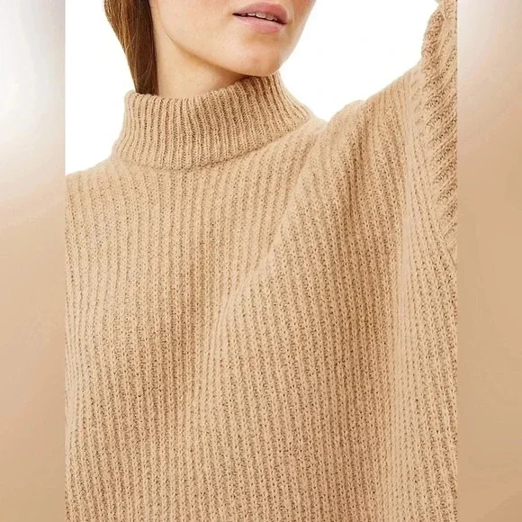 Minimum Tan Ribbed Knit Dress - Picture 3 of 7